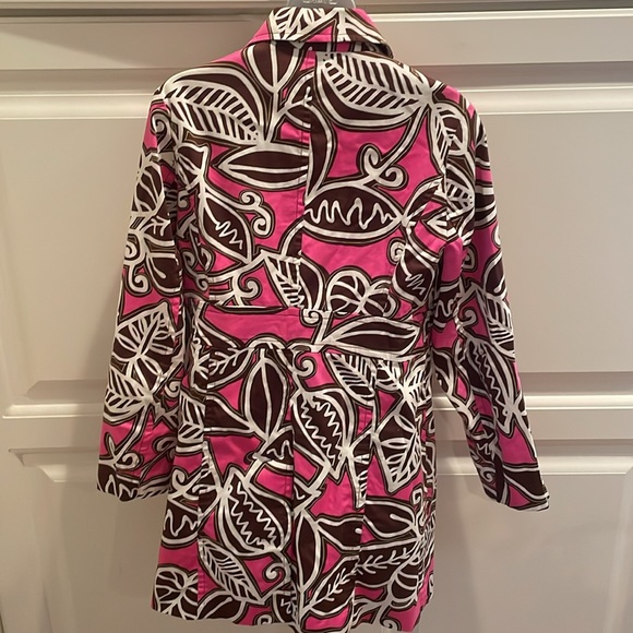 F.L Malik stretch cotton coat sz M - Picture 3 of 5